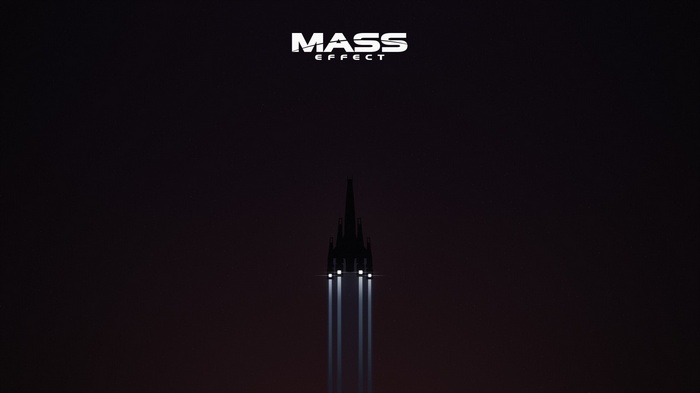 Mass Effect spaceship launching