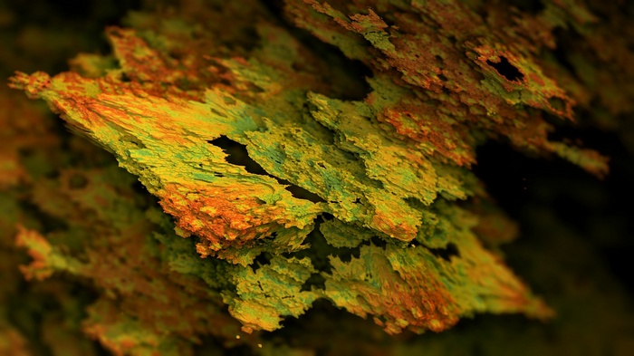 Procedural Minerals Artwork