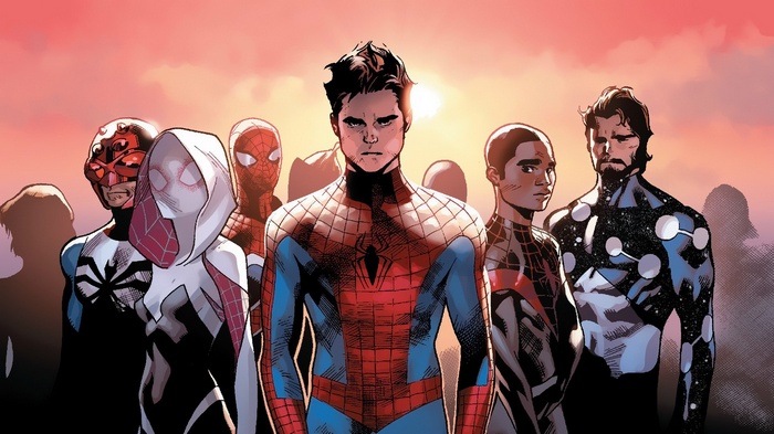 Marvel Comics, Cosmic Spider-Man, comic books, Miles Morales, Spider-Gwen, Spider-Man Unlimited, Spider-Man 2211, Spider-Man