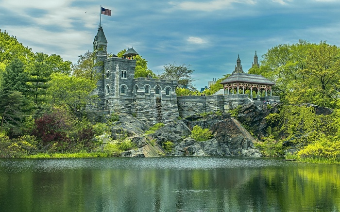 Belvedere Castle in Central Park, New York City