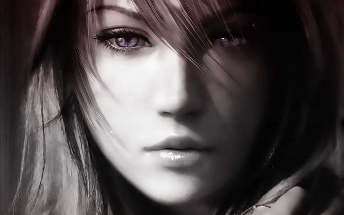 Lightning Farron from Final Fantasy XIII
