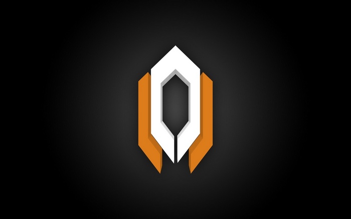 Mass Effect Cerberus symbol on black background