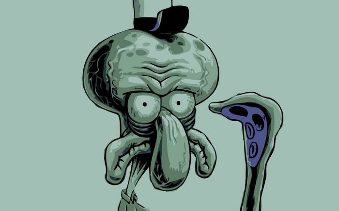 Squidward Tentacles, SpongeBob SquarePants