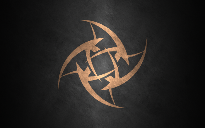 Ninjas In Pyjamas logo on a dark background