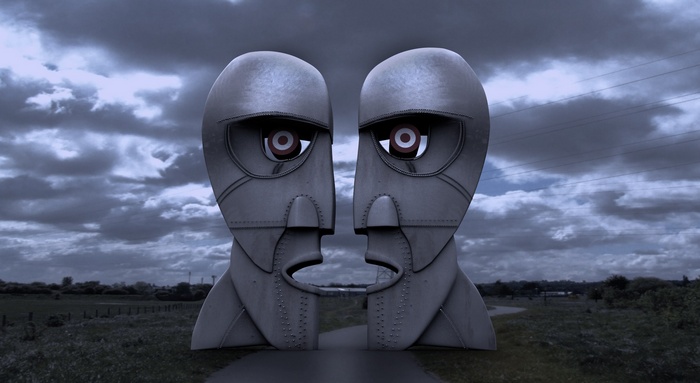 The Division Bell sculpture by Pink Floyd