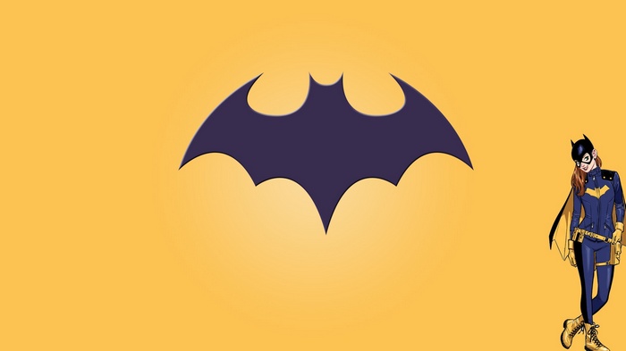 Batgirl and Batman Logo