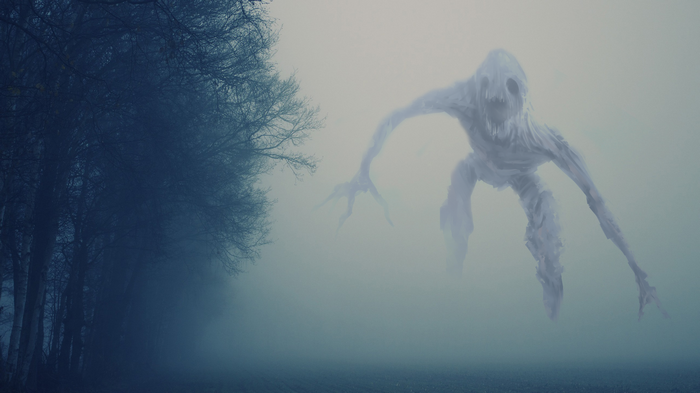 mist, creepy, eerie, creature