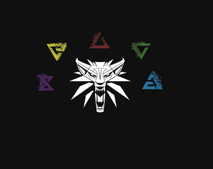 The Witcher Wolf School Signs