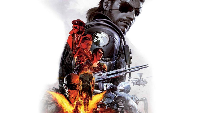 Metal Gear Solid V The Phantom Pain Artwork