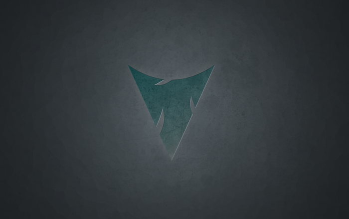 Arch Linux, minimalism, triangle, computer, simple, geometry, blue ...