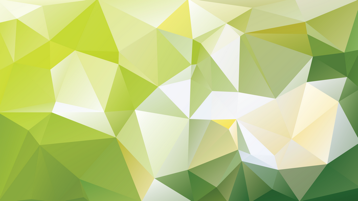 Green and yellow polygonal pattern