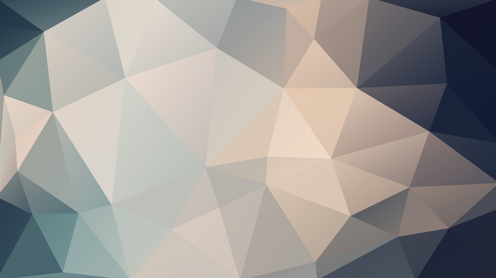 Geometric low-poly pattern with gradient colors