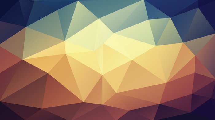 Abstract geometric low poly pattern