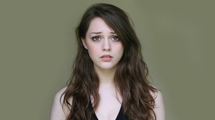 Imogen Dyer looking concerned