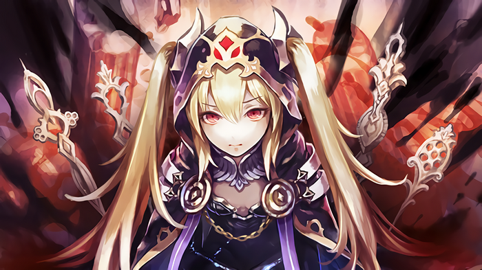 Shingeki no Bahamut artwork of a girl with twintails