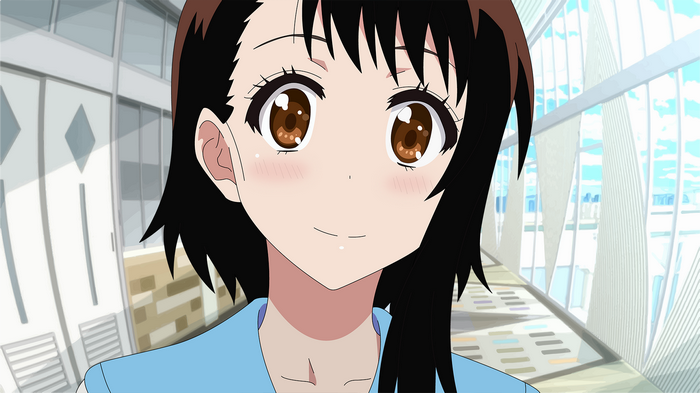 Onodera Kosaki from Nisekoi smiling