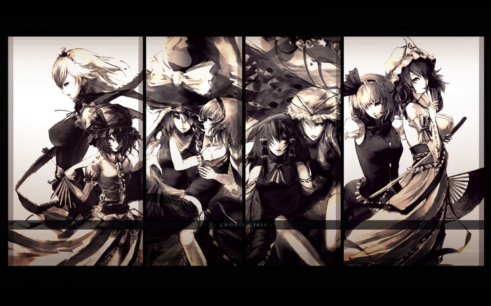Touhou Project Girls Choose Girls