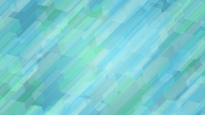 Abstract blue and green hexagon pattern