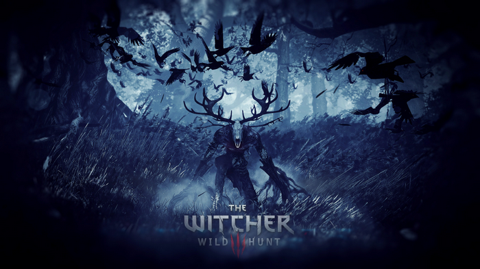The Witcher 3 Wild Hunt Leshen with Crows