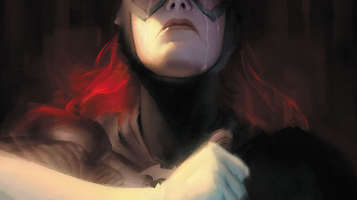 Batgirl Crying