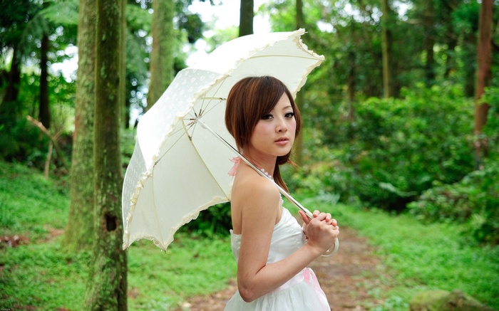 Mikako Zhang, umbrella, women, Asian, Mikako Zhang Kaijie
