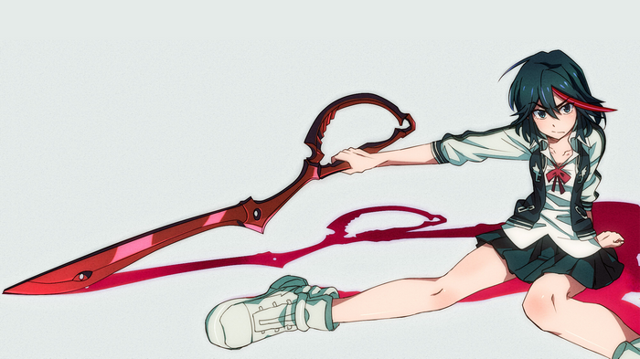 Matoi Ryuuko with Scissor Blade from Kill la Kill