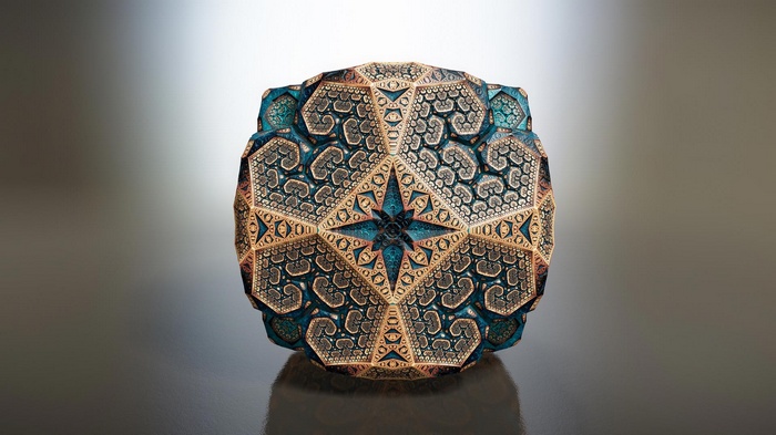 3D fractal geometry object