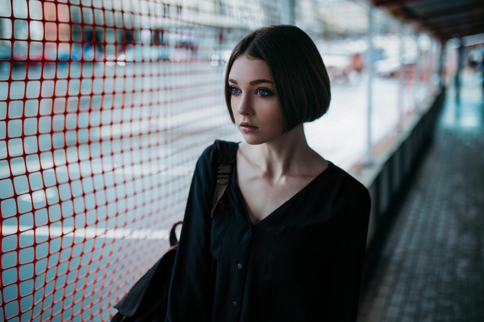 Portrait of Olya Pushkina by Ivan Proskurin