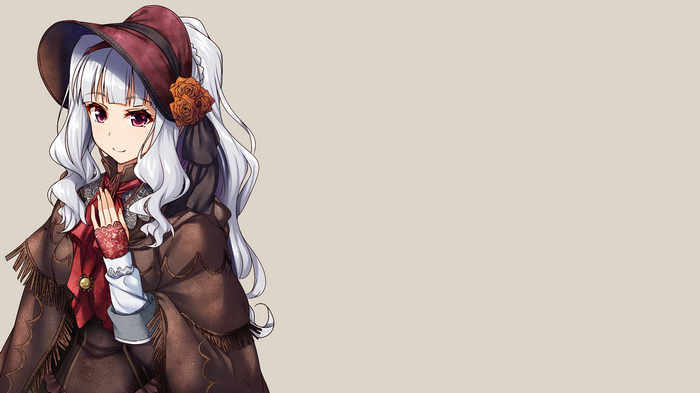 Shijou Takane in Lolita Fashion with Bonnet and Cape