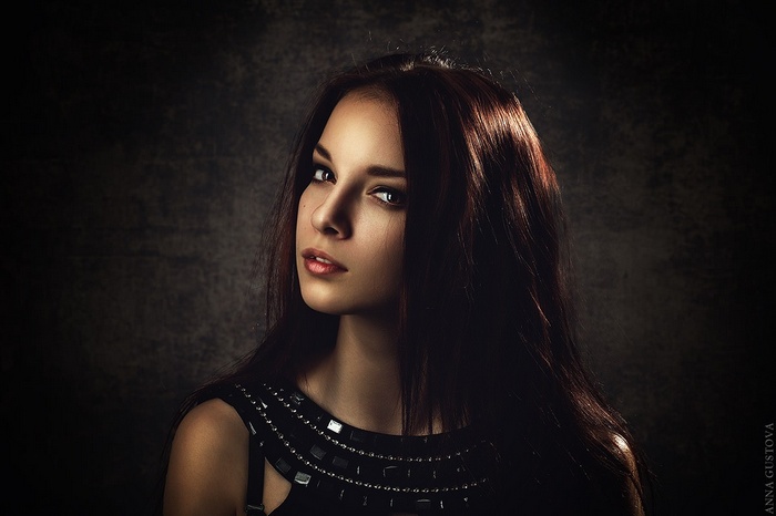 Portrait of Darina by Anna Gustova