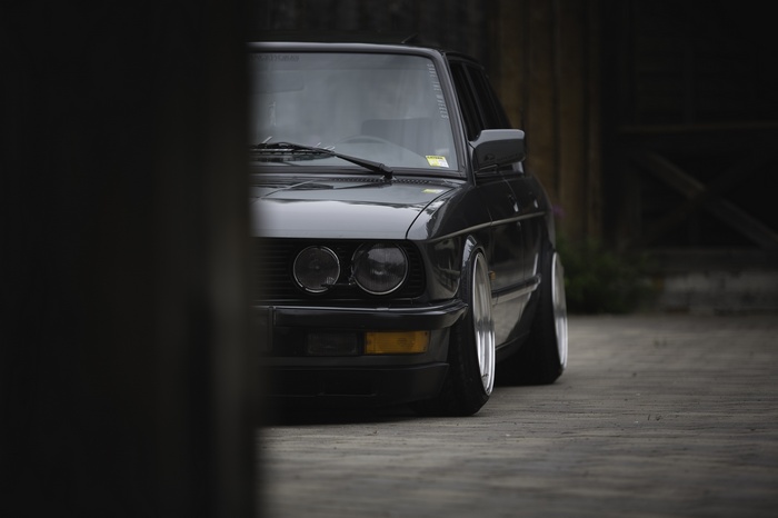 BMW E28 Stanceworks Lowered Car