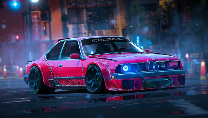 2015, BMW M6, car, concept art