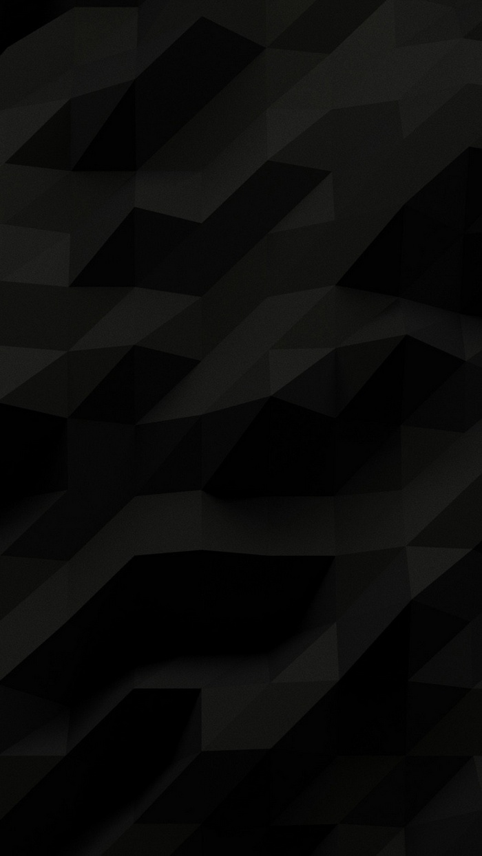 Abstract dark geometric low-poly pattern