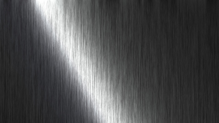 Brushed metal texture with light reflection