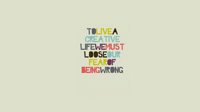 Quote about living a creative life