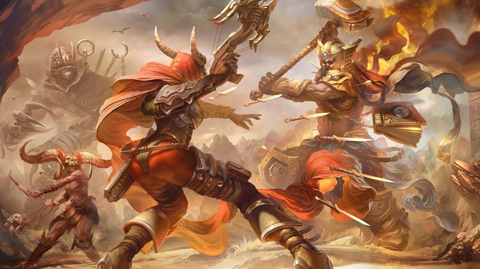 Heroes of the Storm Battle with Demon Hunter and Uther