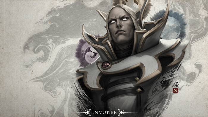 Invoker from Dota 2 Loading Screen
