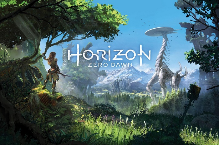 Horizon Zero Dawn game cover art