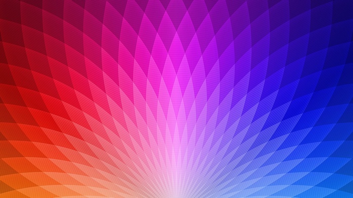 Abstract geometric pattern with a radial gradient