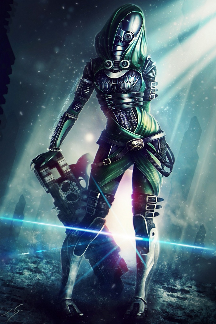 Tali'Zorah from Mass Effect 3