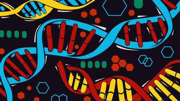 Orphan Black, digital art, DNA
