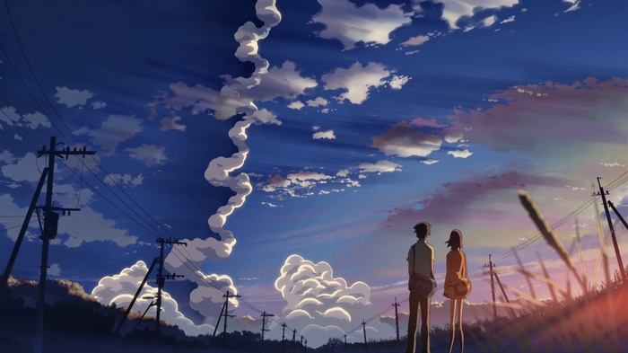 5 Centimeters Per Second Anime Sky