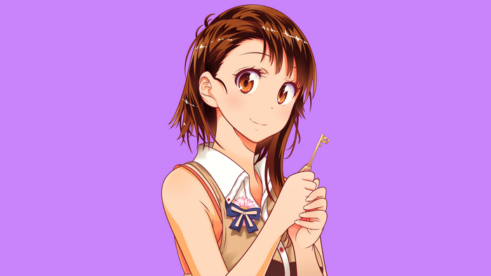 Onodera Kosaki holding a golden key