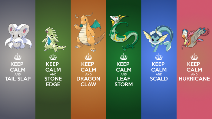 Keep Calm Pokémon Team