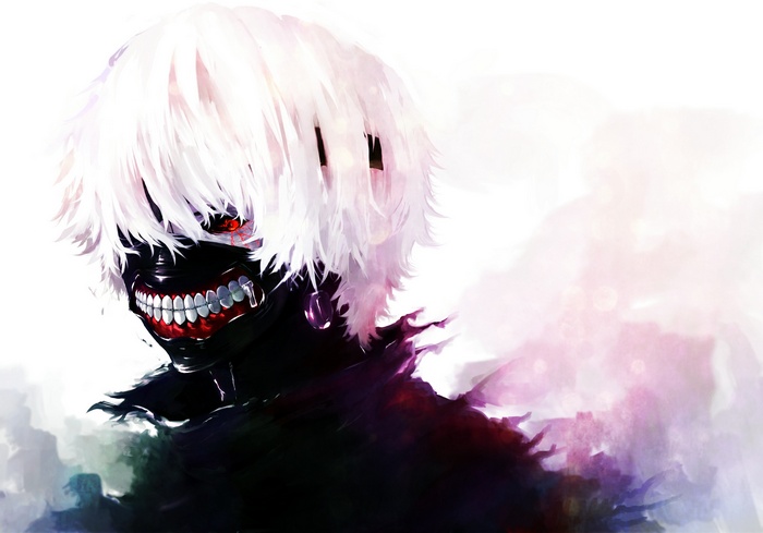 Kaneki Ken from Tokyo Ghoul with mask