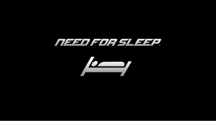 Need for Sleep logo with bed icon
