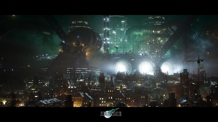 Midgar from Final Fantasy VII