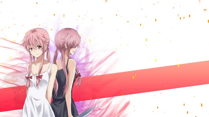Gasai Yuno from Mirai Nikki