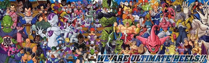 Android 17, Android 18, Frieza, anime, Super Saiyan, Cell (character), Majin Buu, Dragon Ball Z, Vegeta, Dragon Ball