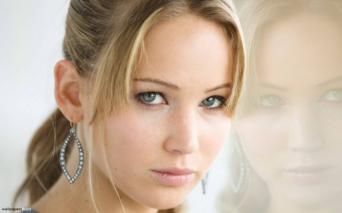 Jennifer Lawrence Close-up Portrait